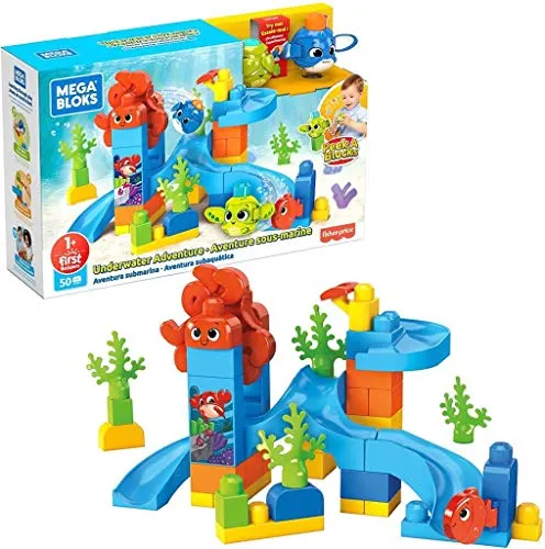 Mattel Mega Bloks Guck-Guck Unterwasserabenteuer