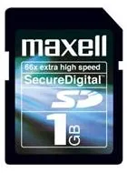 Maxell SD 1 GB extra high speed 150x