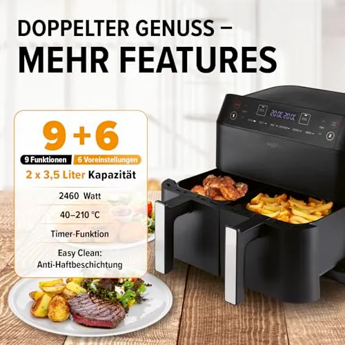 MAXXMEE Heißluft-Fritteuse 3