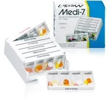 Medi-7 Medikamentendosierer für 7 Tage 2