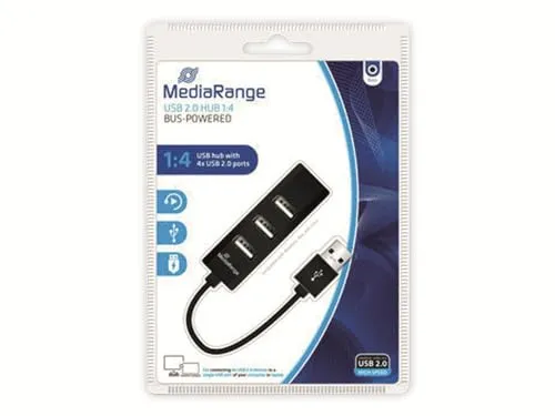 MediaRange USB 2.0 Hub 4 Ports 2