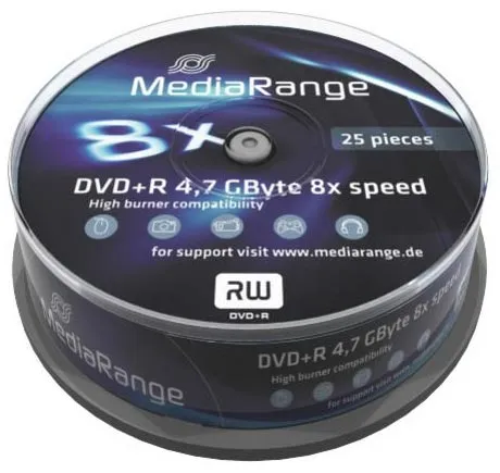 MediaRange DVD+R 8x