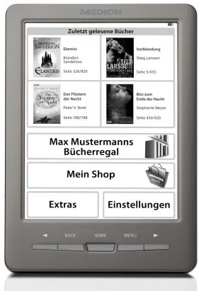 Medion LIFE eBook Reader P6213