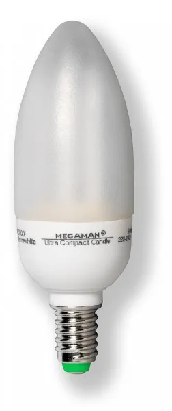 Megaman Ultra Compact Candle 9W