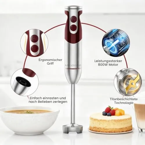 MEGAWISE 3-in-1 Stabmixer 3