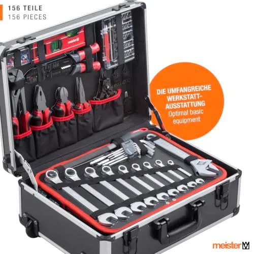 Meister Werkzeugtrolley 156-teilig 3