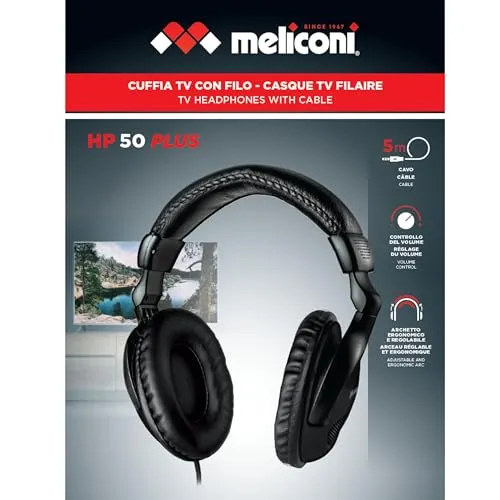 Meliconi Kopfhörer 50 Plus 2