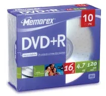 Memorex DVD+R 4,7GB 16x