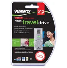 Memorex Mini Travel Drive 512 MB 2