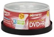 Memorex Prof. Double Layer DVD+R 2,4x