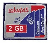 Memorysolution Take MS Compact Flash Card 2 GB Hyper Speed