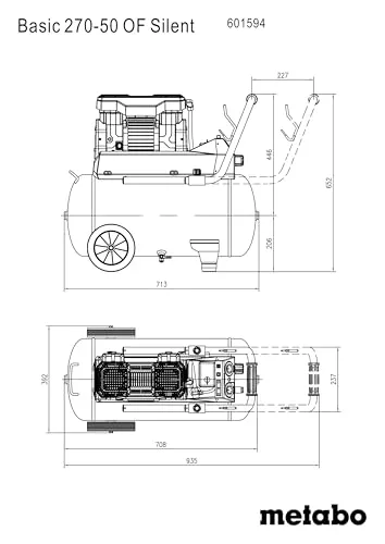 metabo Basic 270-50 OF Silent 2