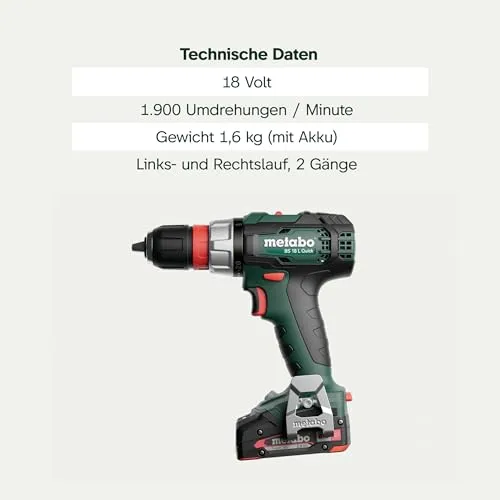 metabo BS 18 L Quick 6