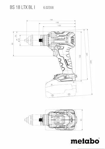 metabo BS 18 LTX BL I 2