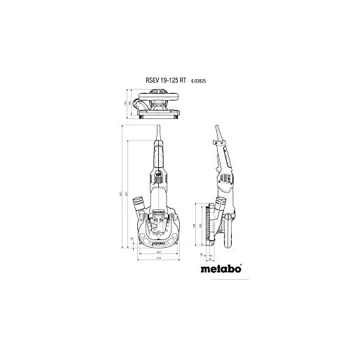 Metabo RSEV 19-125 RT 4