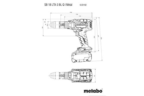 Metabo SB 18 LTX-3 4