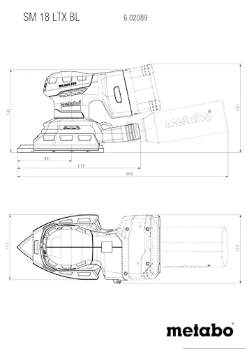 metabo SM 18 LTX BL 2