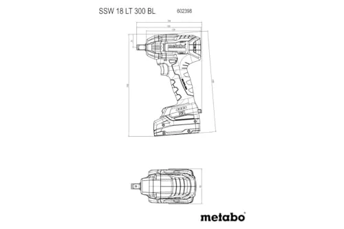 metabo SSW 18 LT 300 BL 2