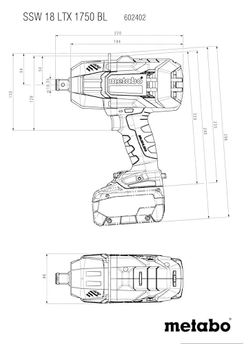 metabo SSW 18 LTX 1750 BL 2