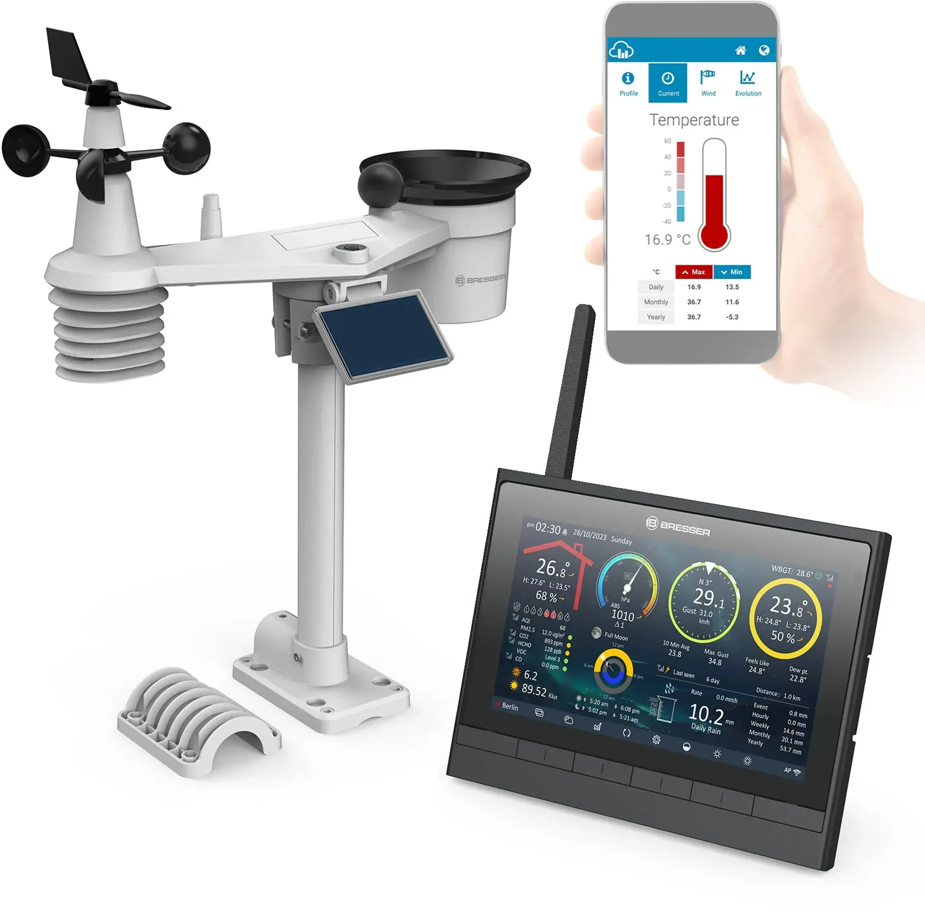 MeteoChamp HD 9-in-1 Schwarz