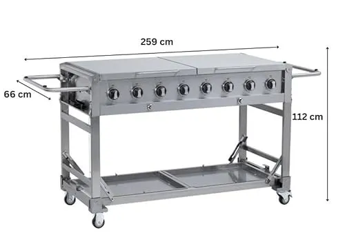METRO Professional 8-Brenner 3
