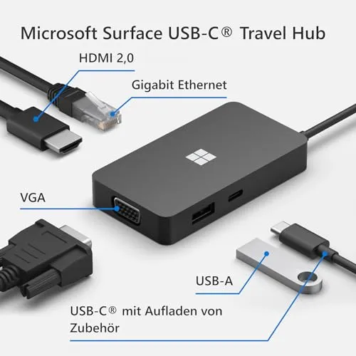 Microsoft Surface USB-C Travel Hub 6