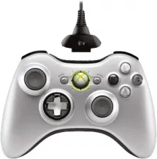 Microsoft Xbox 360 Wireless Controller (silber) 2