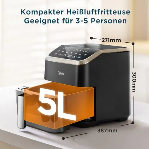 Midea Heißluftfritteuse 2