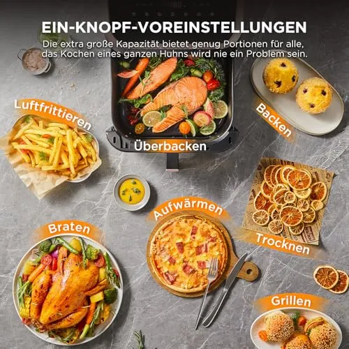 Midea Heißluftfritteuse XXL AirFryer 3