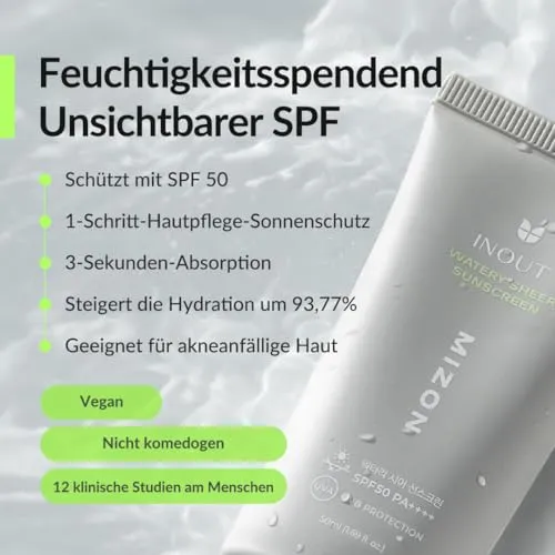 MIZON INOUT WATERY SHEER SUNSCREEN Ultra 2