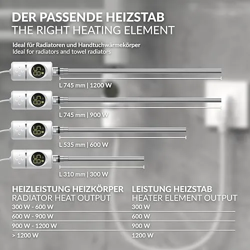 ML DESIGN Heizstab UC 6
