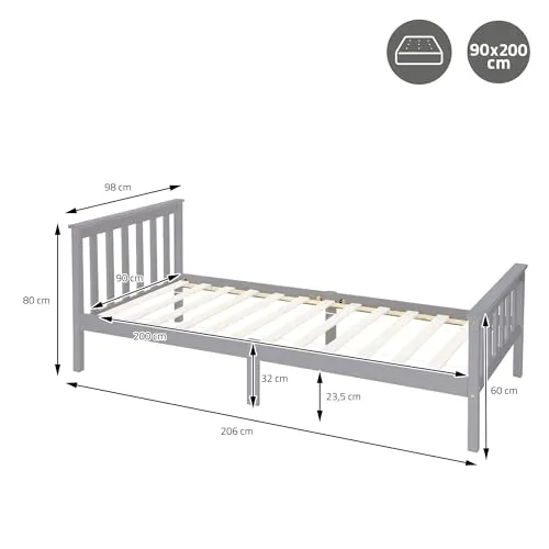 ML DESIGN Holzbett 2