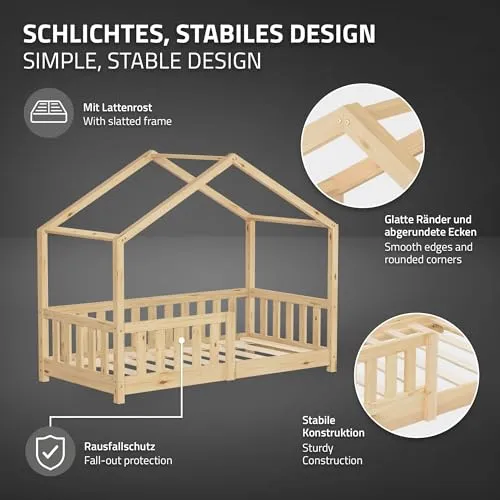 ML DESIGN Kinderbett Hausbett 4