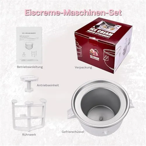 MMOBIEL Eismaschinen-Aufsatz 6