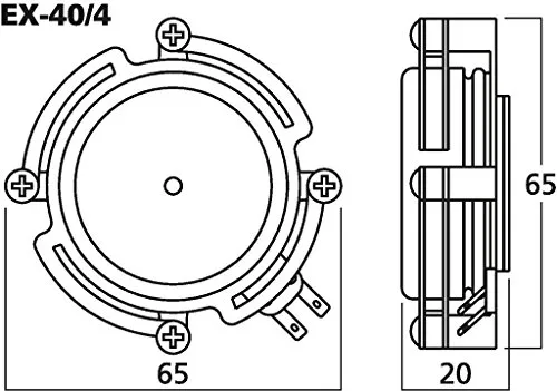 MONACOR EX-40/4 2