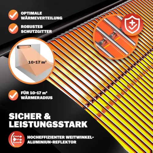 Monzana Infrarot Heizstrahler
