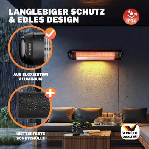 Monzana Infrarot Heizstrahler 4