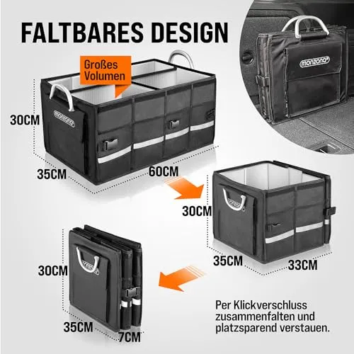 Monzana Kofferraum Organizer 2