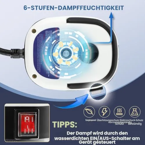Moongiantgo Dampfreiniger UC 4