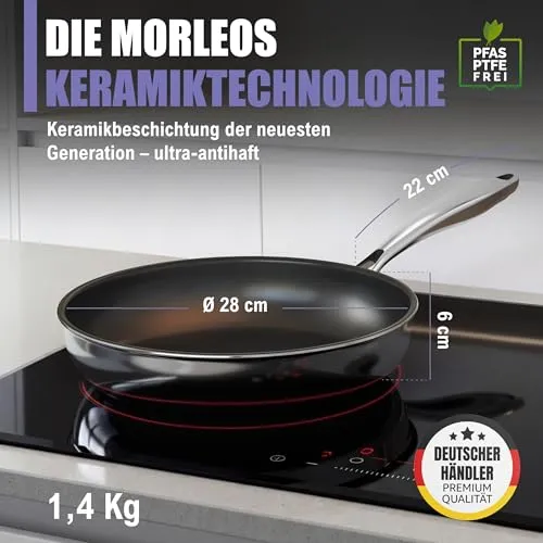 Morleos Keramikpfanne 28 cm 2