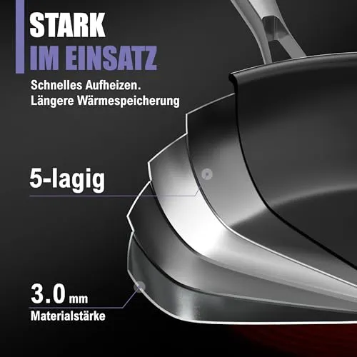 Morleos Keramikpfanne 28 cm 3