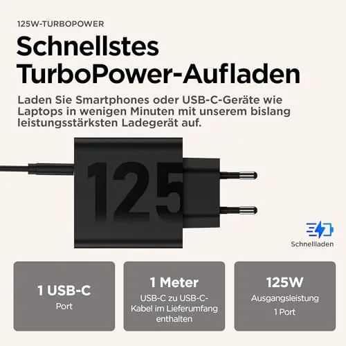 Motorola Turbopower 125W Duo-Port 3