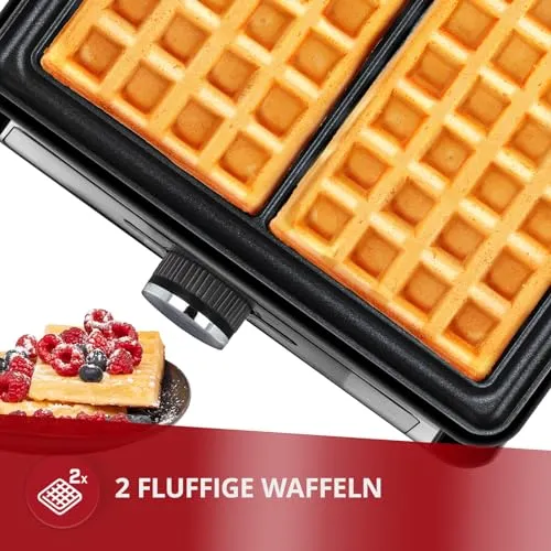 MPM Waffeleisen Doppelt 5