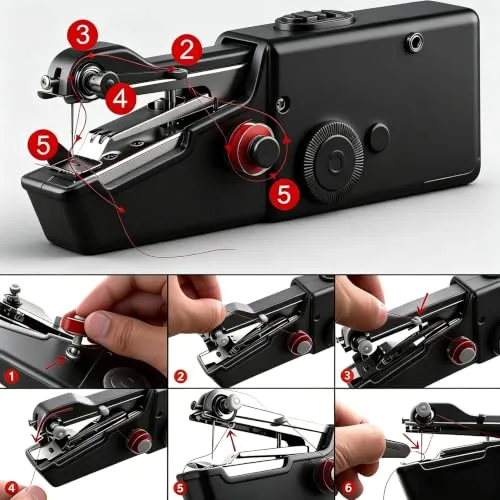 Mryzzsf Mini Nähmaschine 3