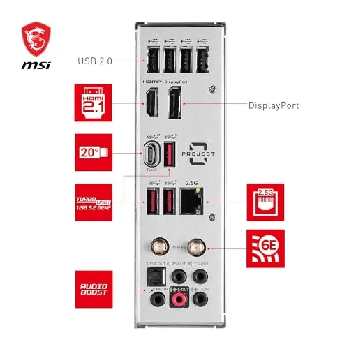 MSI B760M Project Zero 5