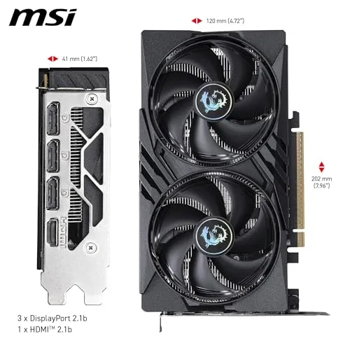 MSI GeForce RTX 5050 8G Gaming OC 2