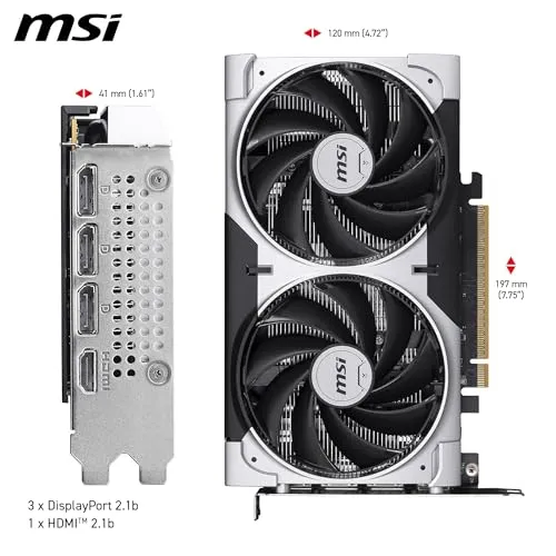 MSI GeForce RTX 5050 8G Ventus 2X OC 4
