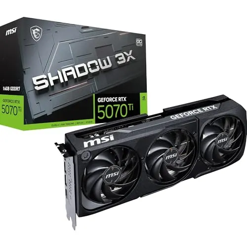 MSI GeForce RTX 5070 Ti 16G Shadow 3X OC 2