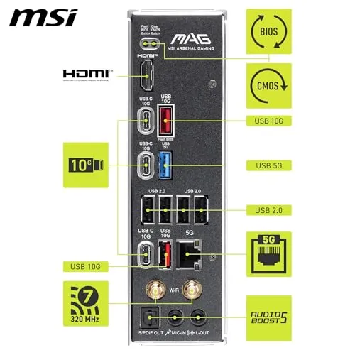 MSI MAG B850 Tomahawk MAX WiFi II 6