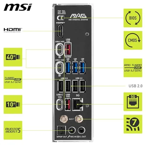 MSI MAG X870 Tomahawk WiFi 6